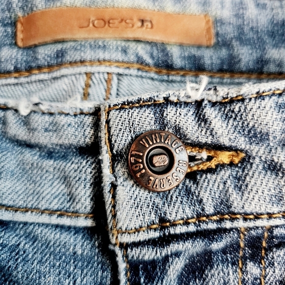 Joe's Jeans Vintage Reserve 1971 Low Rise Skinny Fit Jeans No Distressing 25 - Picture 7 of 16